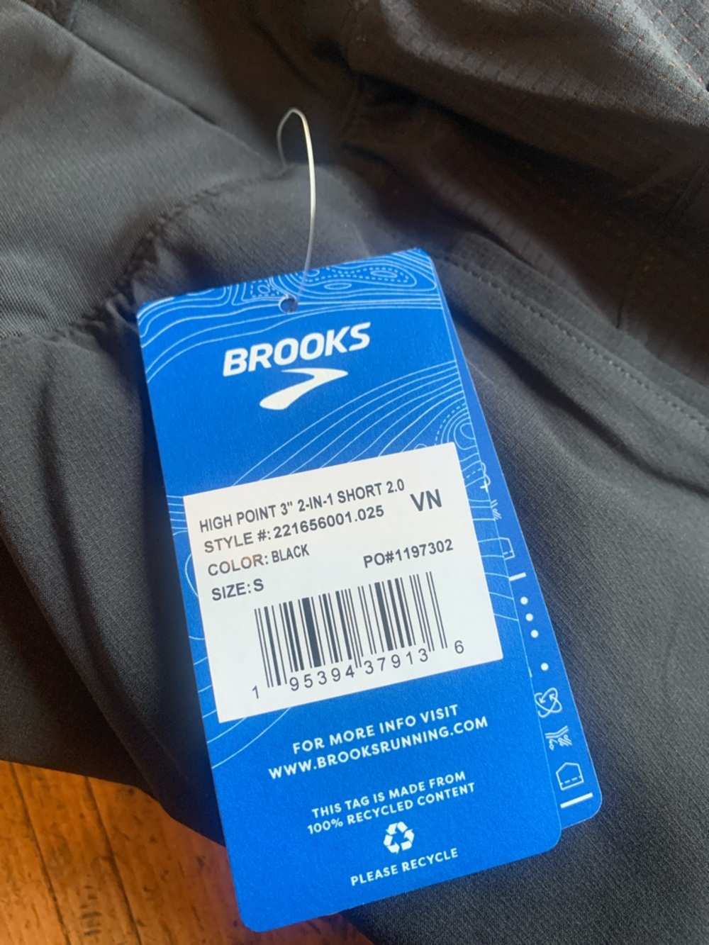 Brooks Black Women’s Athletic Running Shorts - Picture 11 of 16